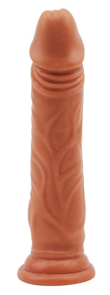 Купить Кофейный фаллоимитатор Lascivious Dildo - 21,4 см. в Москве.