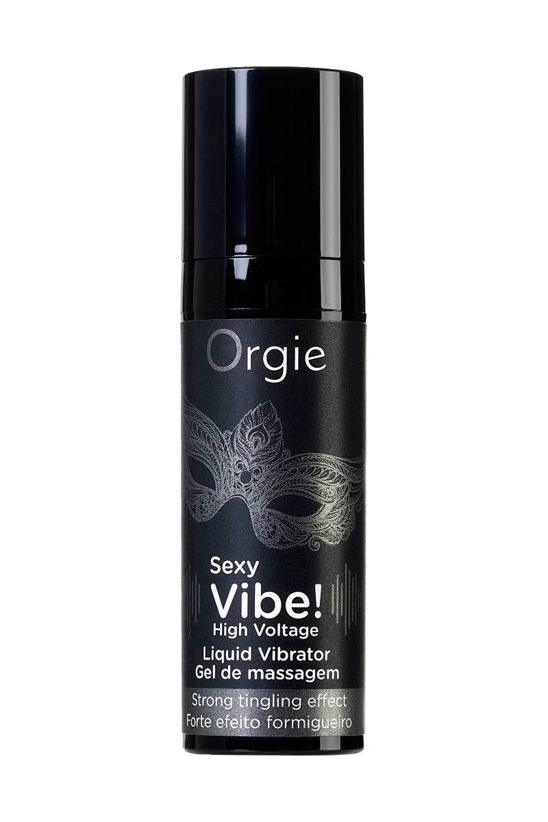 Купить Гель для массажа ORGIE Sexy Vibe High Voltage с эффектом вибрации - 15 мл. в Москве.