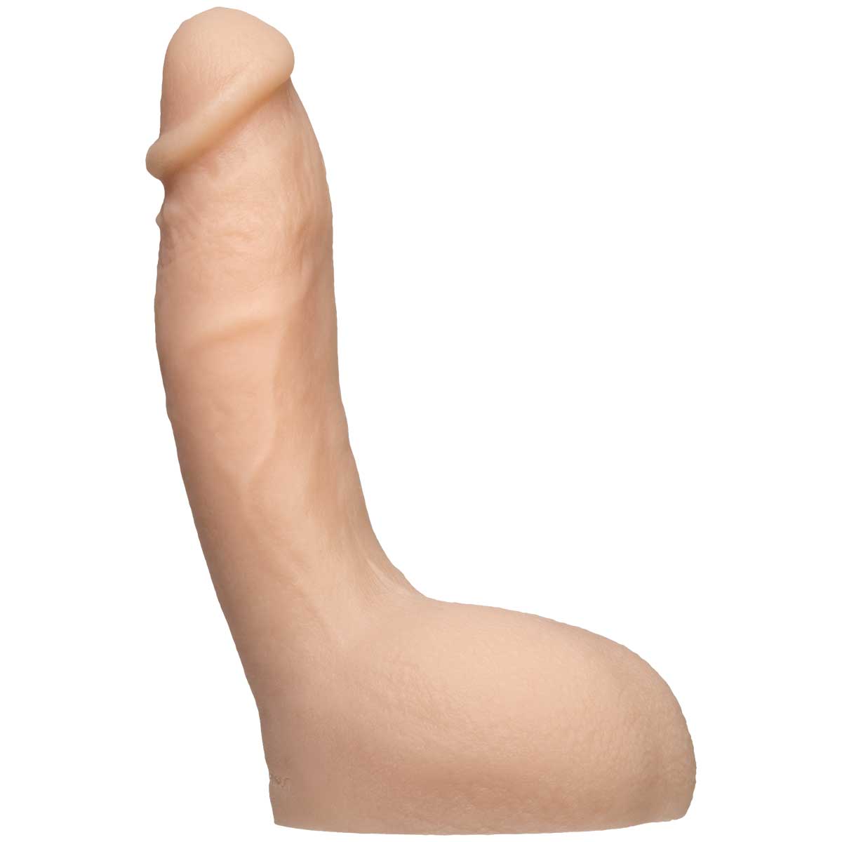 Купить Силиконовая насадка к трусикам Vac-U-Lock James Deen Silicone Cock - 20 см. в Москве.