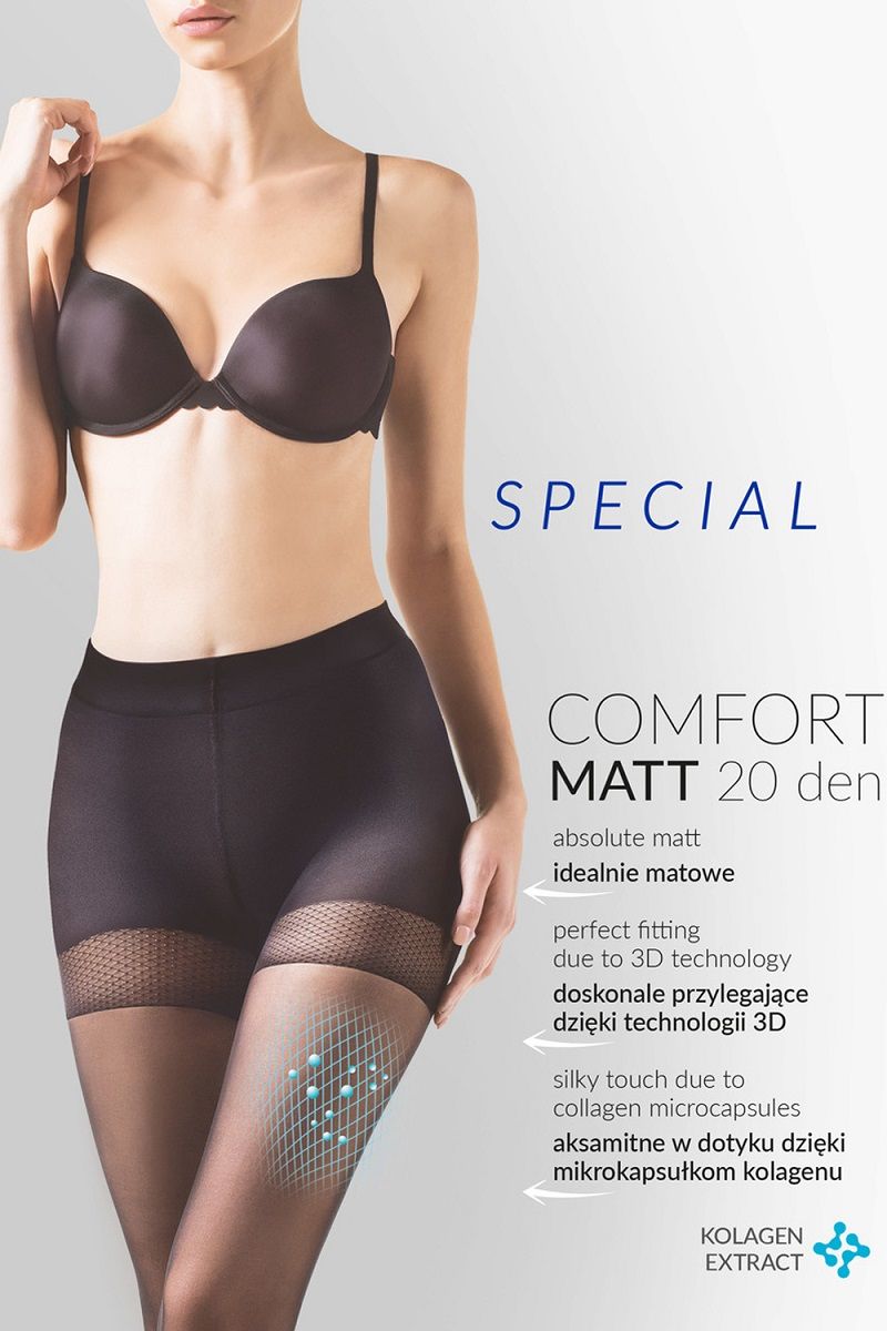 Купить Утягивающие колготки Comfort Matt 20 den в Москве.