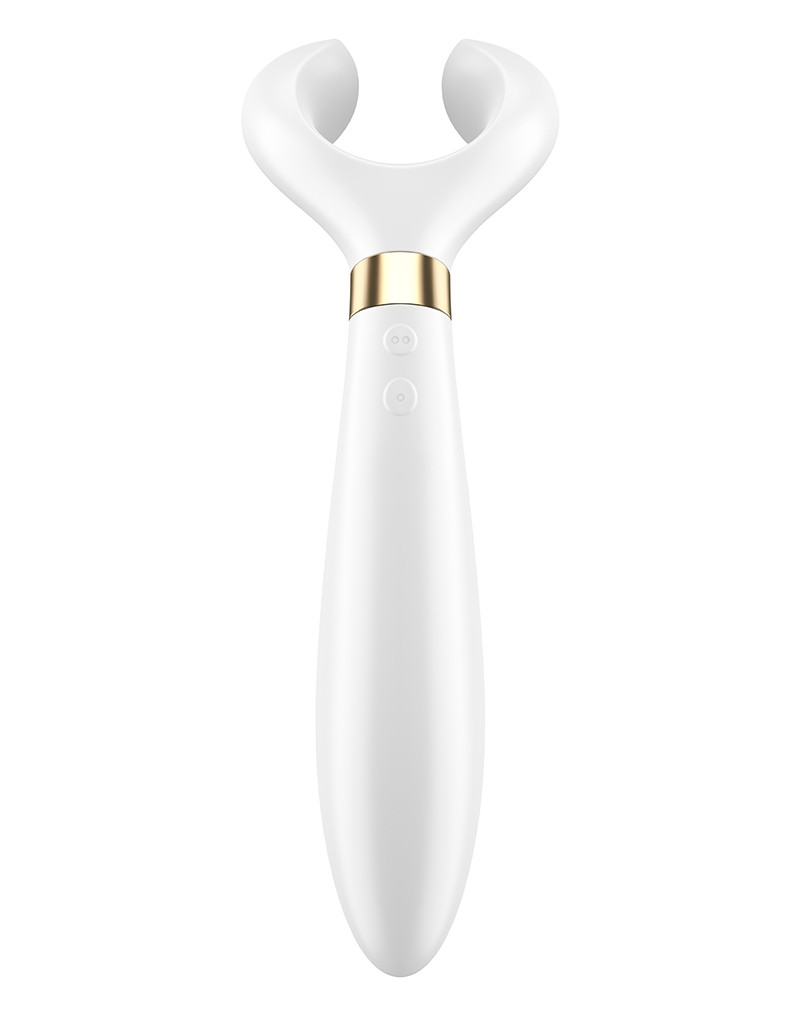 Купить Белый вибромассажер для пар Satisfyer Partner Multifun 3 в Москве.