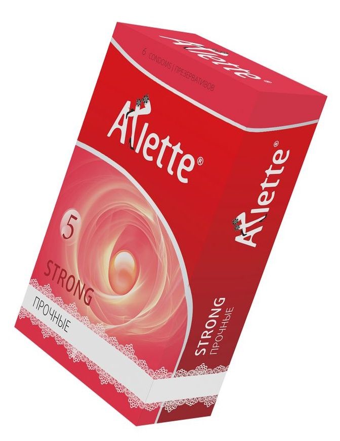 Купить Ультрапрочные презервативы Arlette Strong  - 6 шт. в Москве.