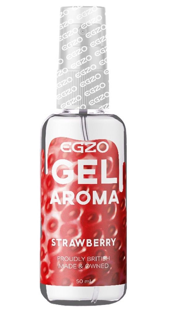 Купить Интимный лубрикант EGZO AROMA с ароматом клубники - 50 мл. в Москве.