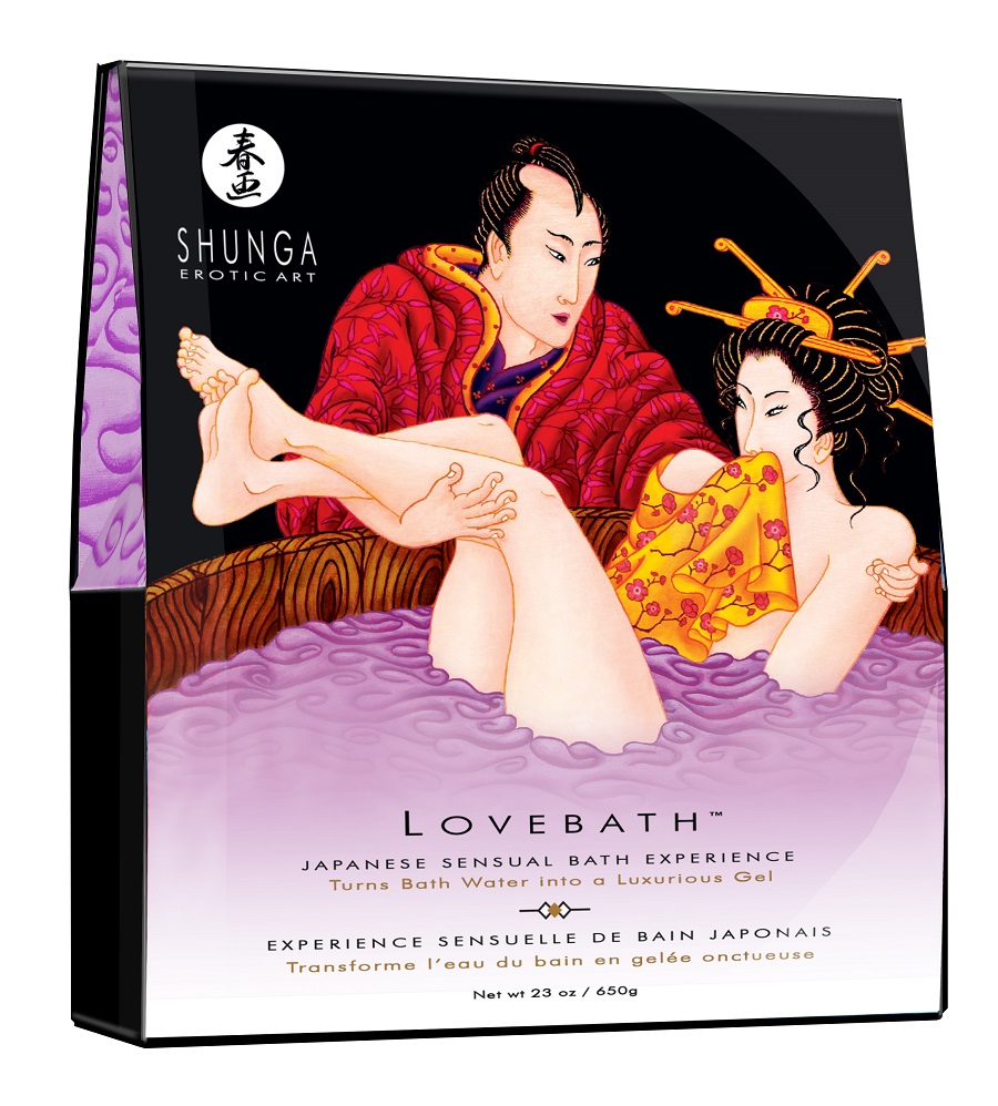 Купить Соль для ванны Lovebath Sensual lotus, превращающая воду в гель - 650 гр. в Москве.