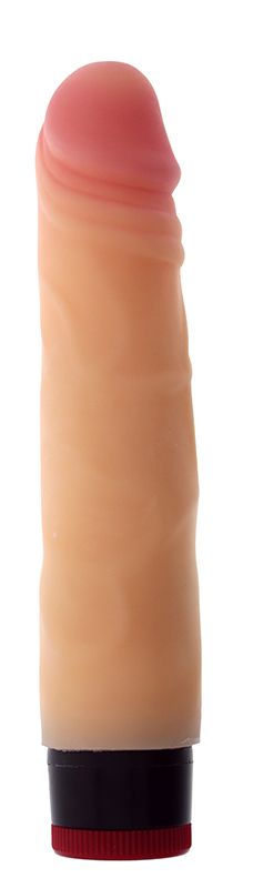 Купить Вибратор-реалистик REALSTUFF 7INCH VIBRATOR - 17,8 см. в Москве.