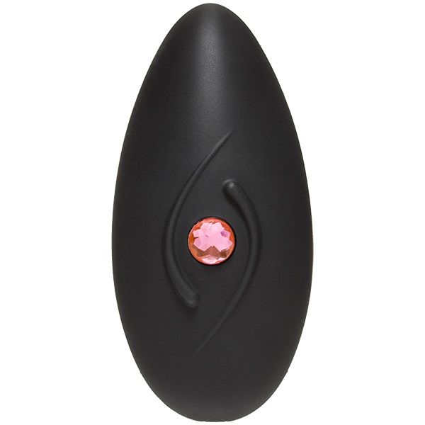 Купить Черная рельефная вкладка в трусики Body Bling Bliss Rechargeable Mini-Vibe в Москве.