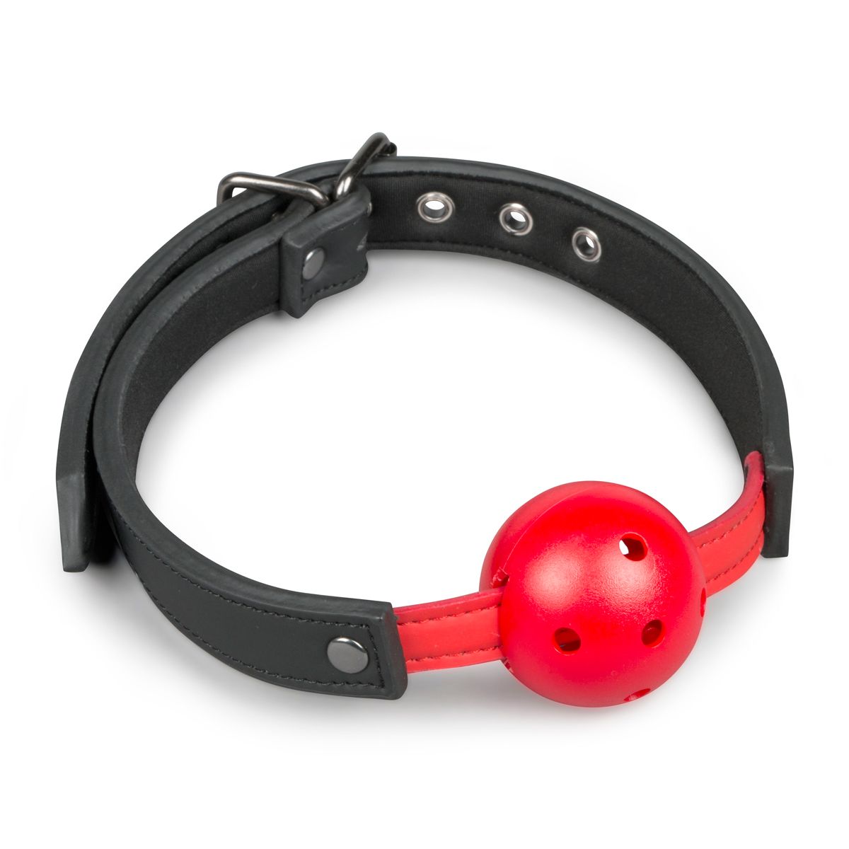 Купить Красный кляп-шар Easytoys Ball Gag With PVC Ball в Москве.