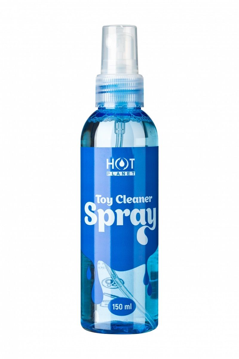 Купить Очищающий спрей для игрушек Hot Planet Toy Cleaner Spray - 150 мл. в Москве.