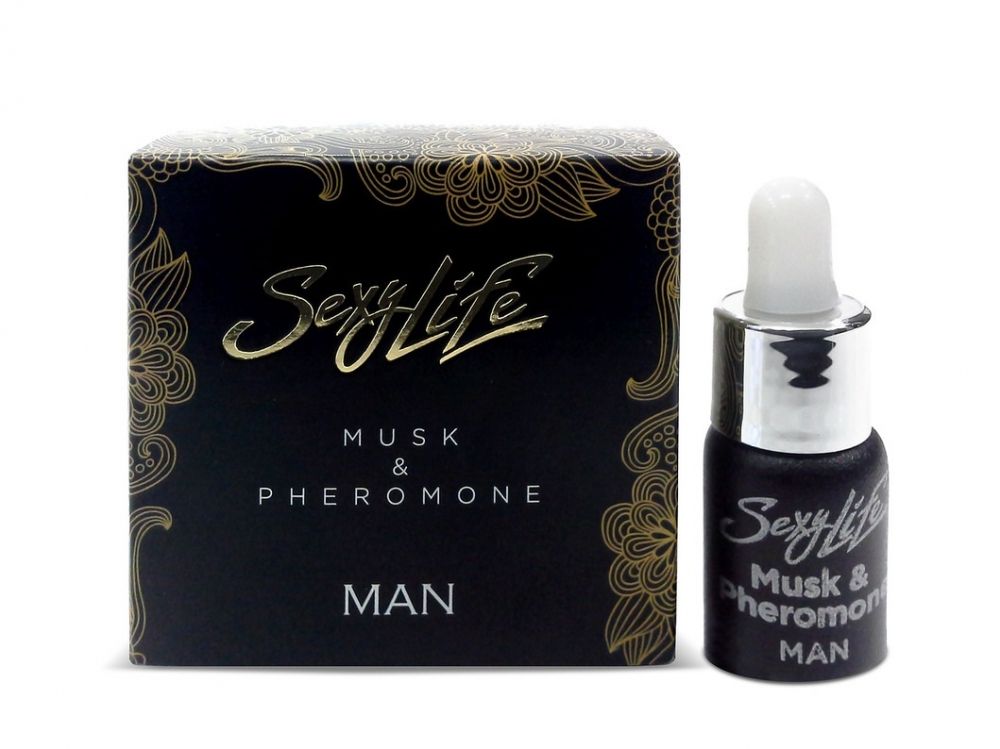 Купить Мужские духи с феромонами Sexy Life Musk Pheromone - 5 мл. в Москве.