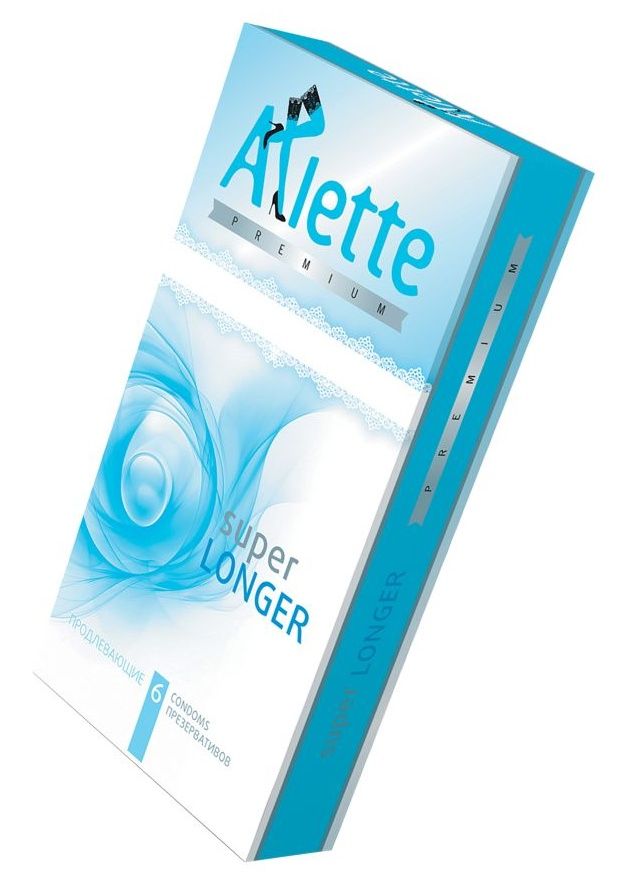 Купить Презервативы Arlette Premium Super Longer с продлевающим эффектом - 6 шт. в Москве.