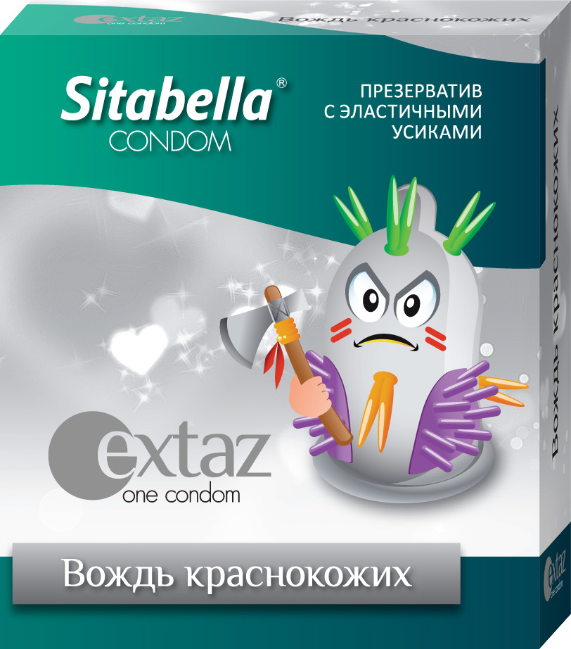 Купить Презерватив Sitabella Extaz  Вождь краснокожих  - 1 шт. в Москве.