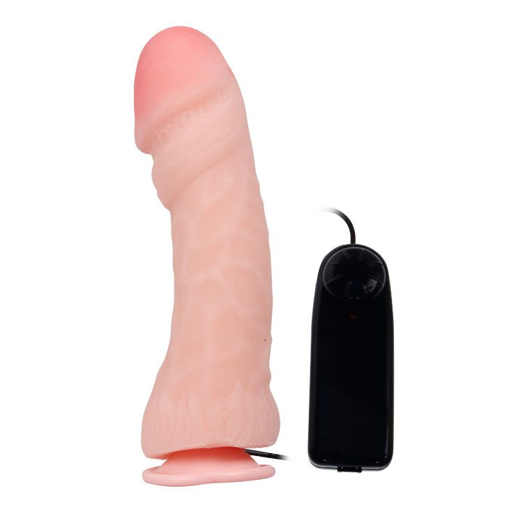 Купить Вибратор с присоской The Big Penis - 26,5 см. в Москве.