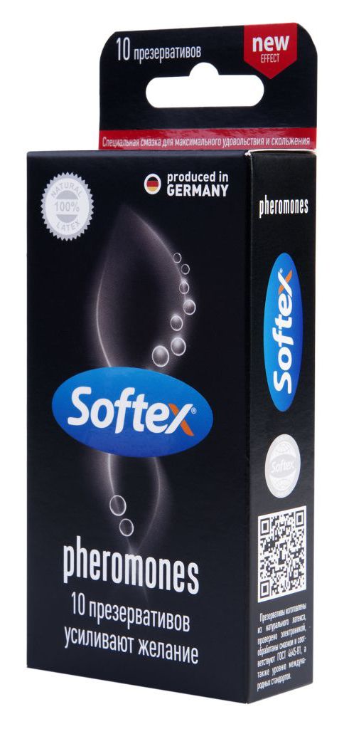 Купить Презервативы, усиливающие желание, Softex Pheromones - 10 шт. в Москве.