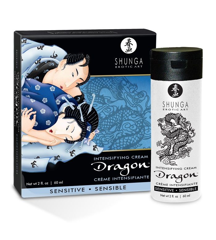 Купить Интимный мужской крем SHUNGA DRAGON SENSITIVE - 60 мл. в Москве.