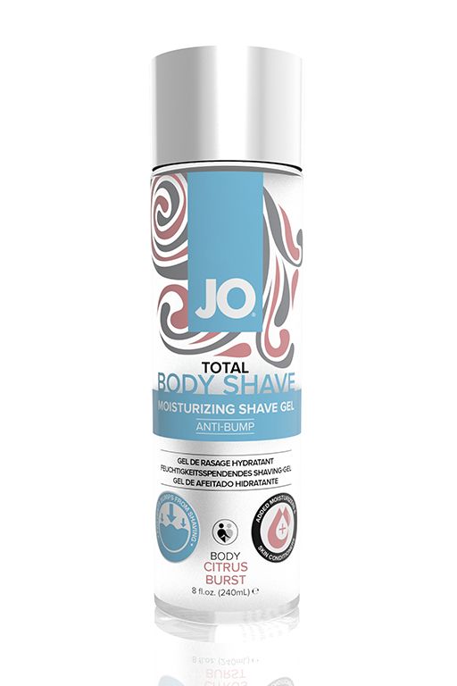 Купить Гель для бритья и интимной гигиены JO TOTAL BODY SHAVE GEL CITRUS BURST - 240 мл. в Москве.