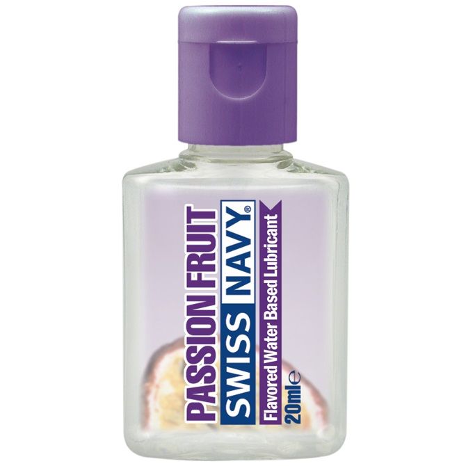 Купить Лубрикант с ароматом маракуйи Swiss Navy Passion Fruit Lube - 20 мл. в Москве.