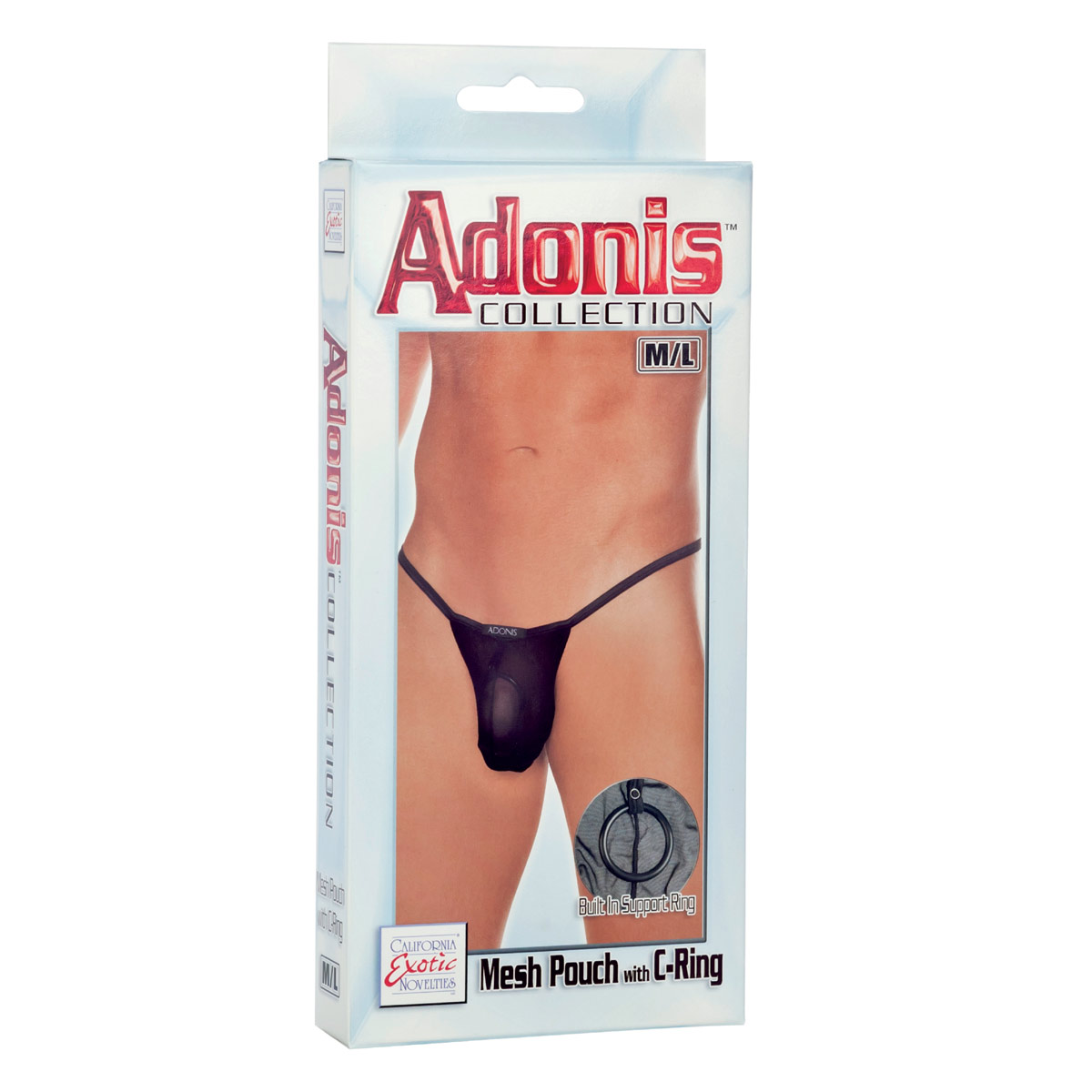 Купить Мужские трусы с кольцом Adonis Mesh Pouch в Москве.