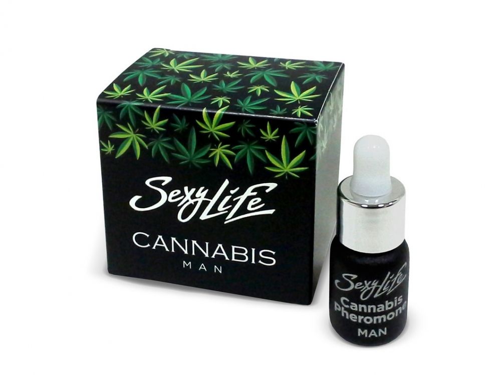 Купить Мужские духи с феромонами Sexy Life Cannabis Pheromone - 5 мл. в Москве.