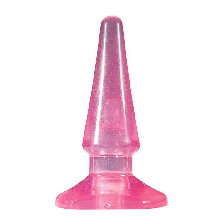 Купить Розовая анальная пробка с вибропулей Passion Plug - 10,5 см. в Москве.