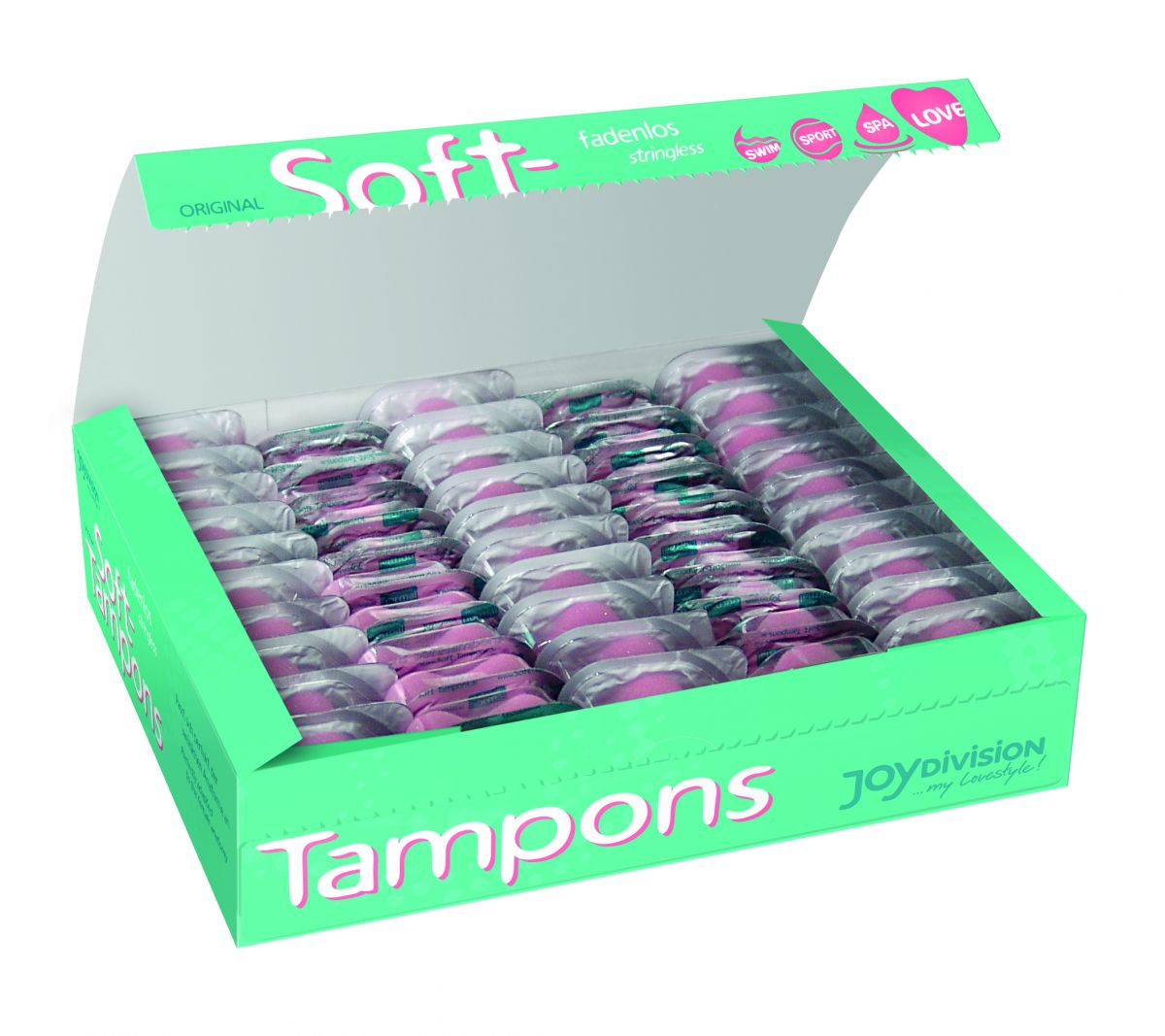 Купить Тампоны мягкие JoyDivision Soft-Tampons Mini - 50 шт. в Москве.