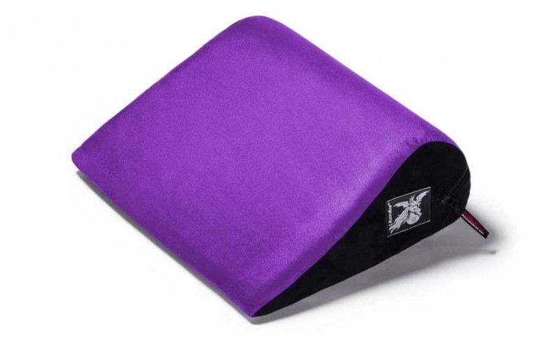 Купить Фиолетовая малая замшевая подушка для любви Liberator Retail Jaz в Москве.