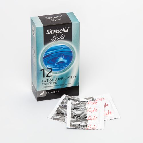 Купить Особо увлажненные презервативы Sitabella Light - 12 шт. в Москве.