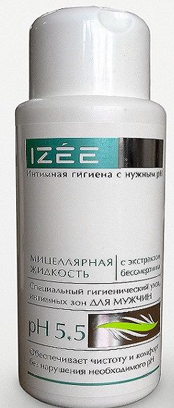 Купить Очищающая интимная мицеллярная жидкость для мужчин с экстрактом бессмертника - 250 мл. в Москве.