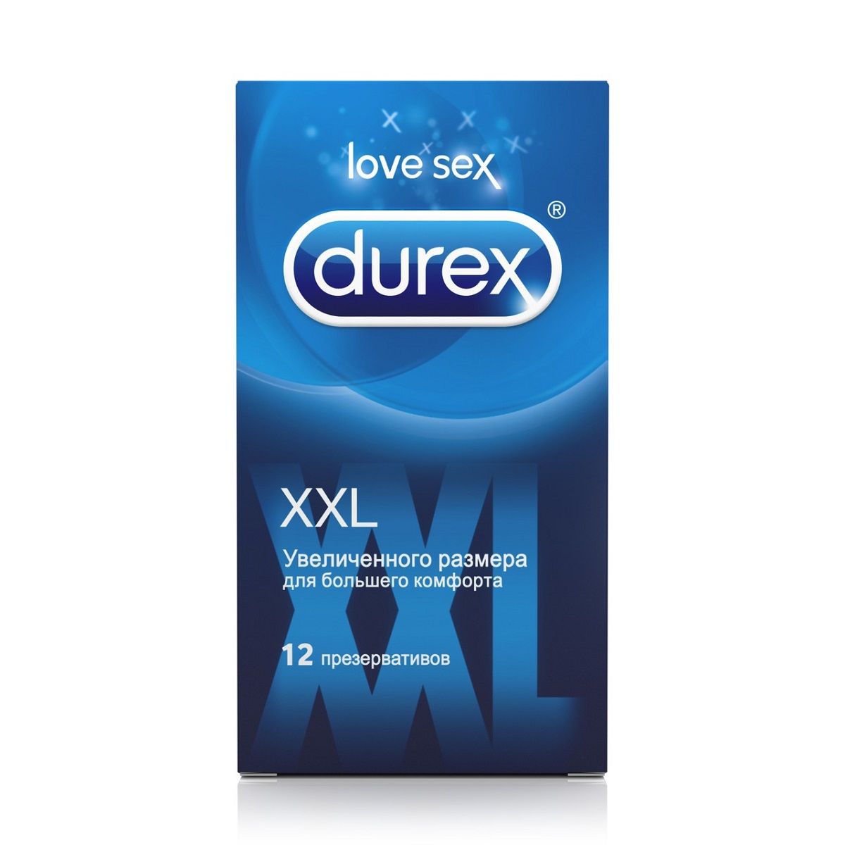 Купить Презервативы увеличенного размера Durex XXL - 12 шт. в Москве.