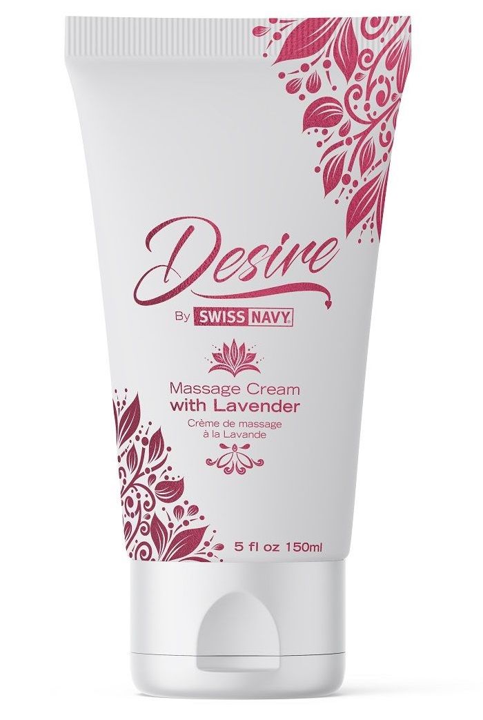 Купить Массажный крем с ароматом лаванды Desire Massage Cream with Lavender - 150 мл. в Москве.