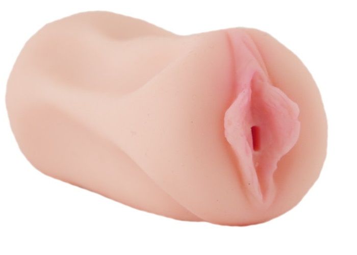 Купить Мастурбатор-вагина с нежно-розовыми малыми губами в Москве.