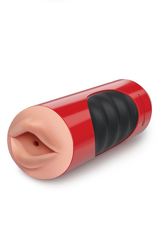 Купить Мастурбатор-ротик с вибрацией Extreme Toyz Mega Grip Vibrating Stroker Mouth в Москве.