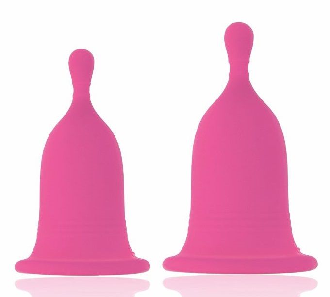 Купить Набор из 2 розовых менструальных чаш Cherry Cup в Москве.