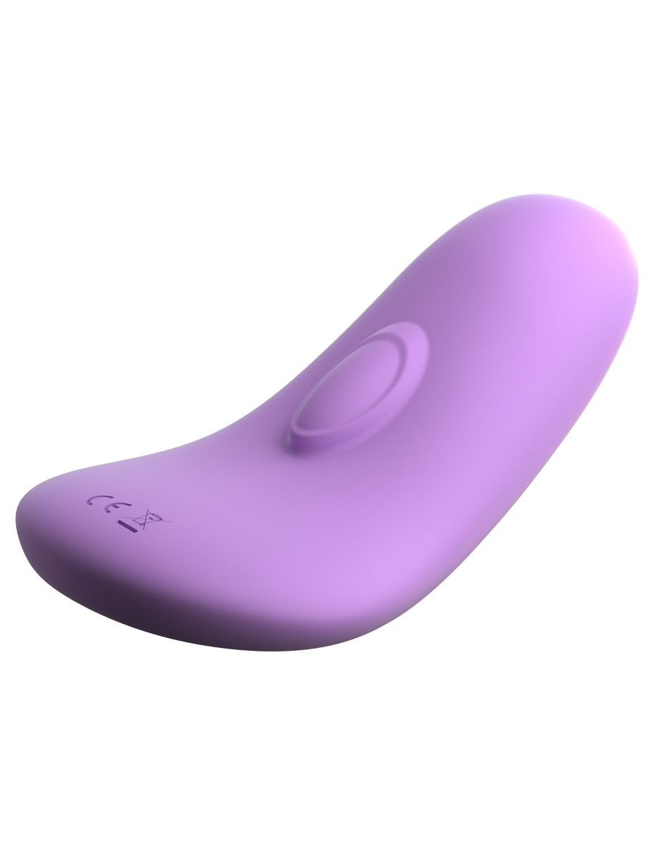 Купить Фиолетовый компактный вибростимулятор Remote Silicone Please-Her в Москве.