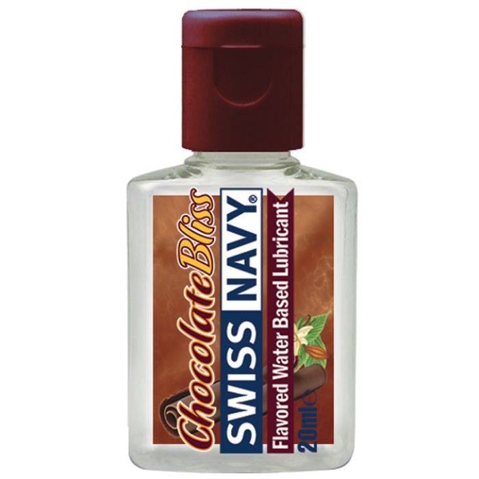 Купить Лубрикант с ароматом шоколада Swiss Navy Chocolate Bliss Lube - 20 мл. в Москве.