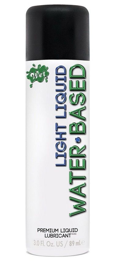 Купить Лубрикант на водной основе Wet Light Liquid Lubricant - 89 мл. в Москве.