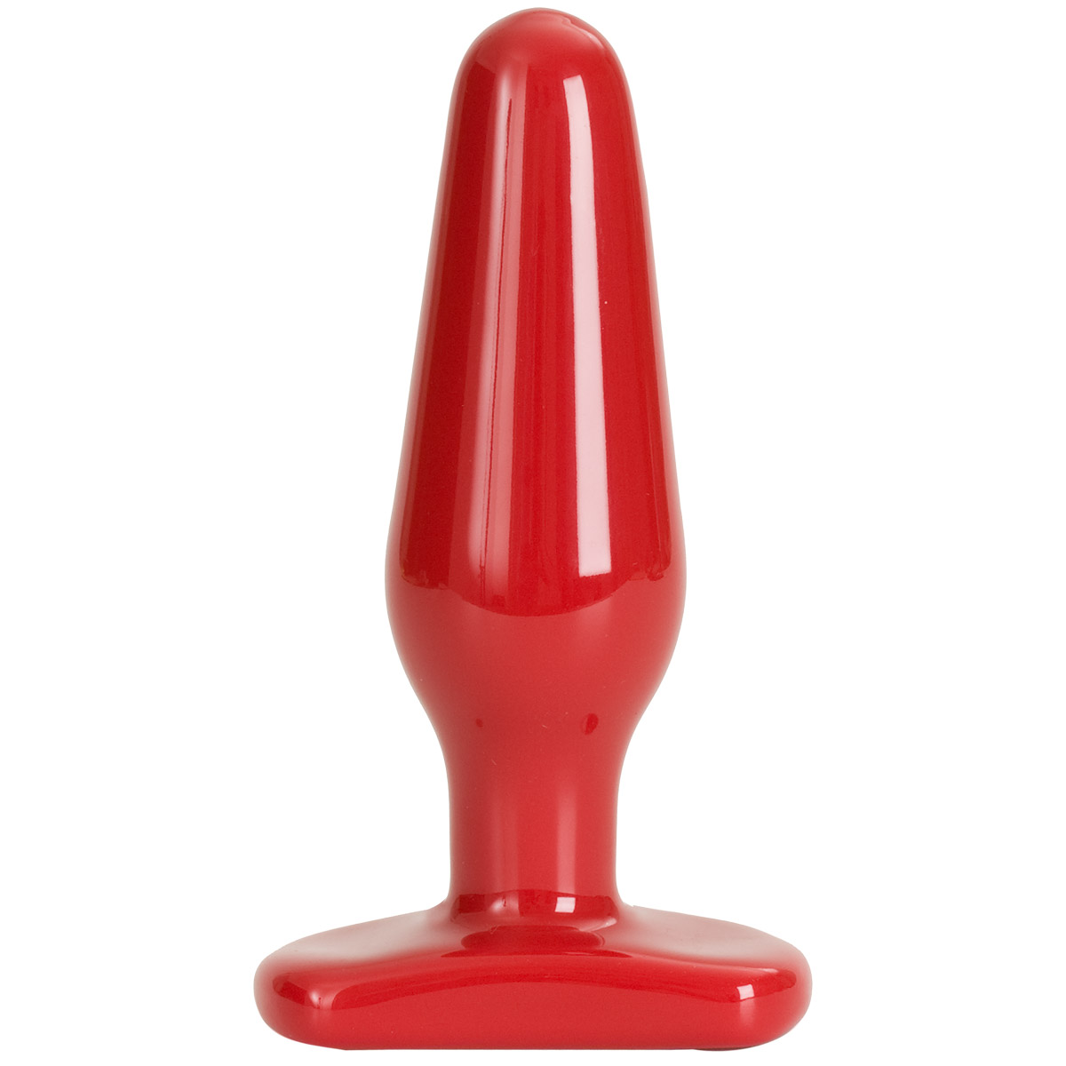 Купить Красная пробка среднего размера Red Boy Medium 5.5  Butt Plug - 14 см. в Москве.