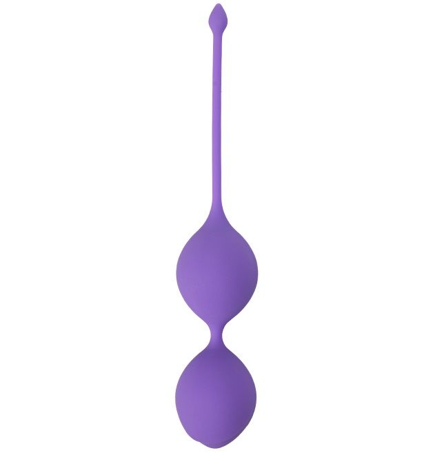 Купить Фиолетовые вагинальные шарики SEE YOU IN BLOOM DUO BALLS 36MM в Москве.