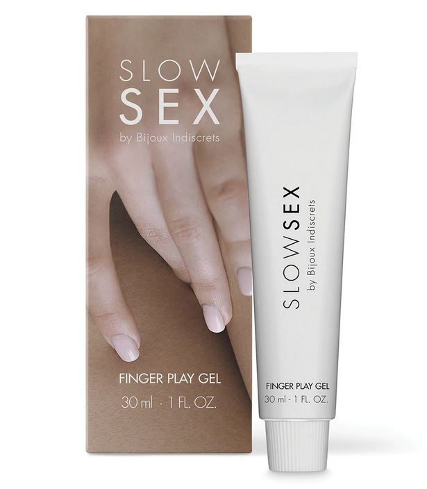 Купить Гель для мастурбации с ароматом кокоса Slow Sex Finger Play Gel - 30 мл. в Москве.