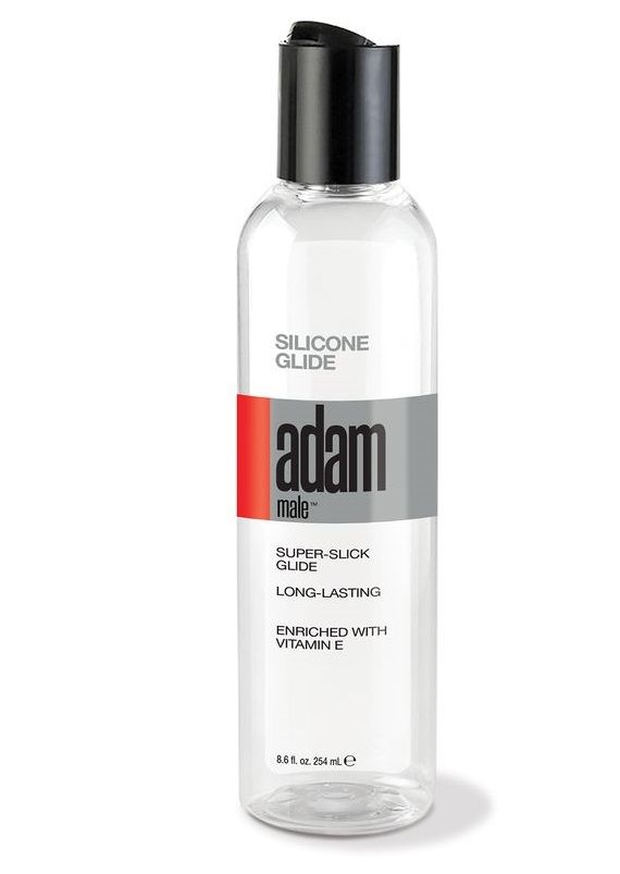 Купить Силиконовая смазка для мужчин Adam Male Silicone Glide - 236 мл. в Москве.