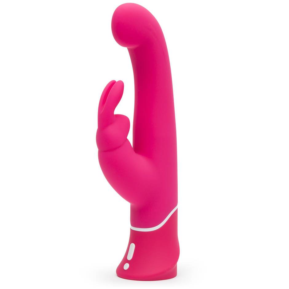 Купить Розовый вибратор-кролик G-Spot Rechargeable Rabbit Vibrator - 24,1 см. в Москве.