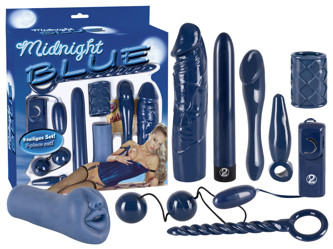 Купить Эротический набор Midnight Blue Set в Москве.