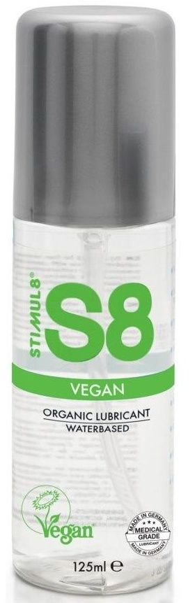 Купить Веганский лубрикант на водной основе S8 Vegan Lube - 125 мл. в Москве.