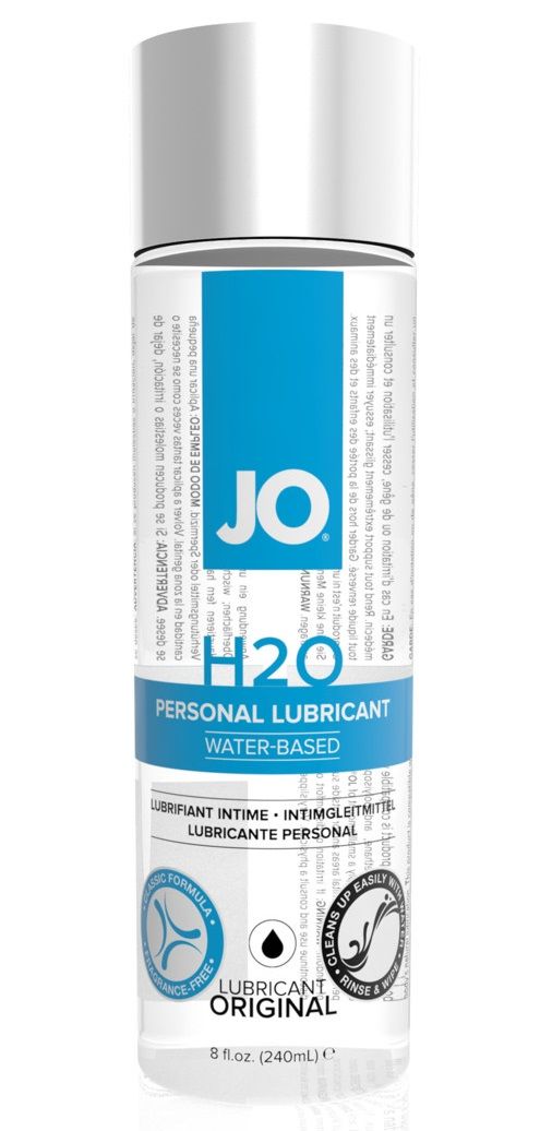 Купить Нейтральный лубрикант на водной основе JO Personal Lubricant H2O - 240 мл. в Москве.