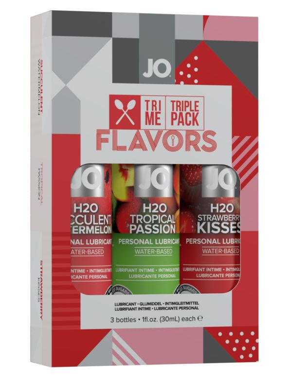 Купить Подарочный набор ароматизированных лубрикантов Tri-Me Triple Pack Flavors в Москве.