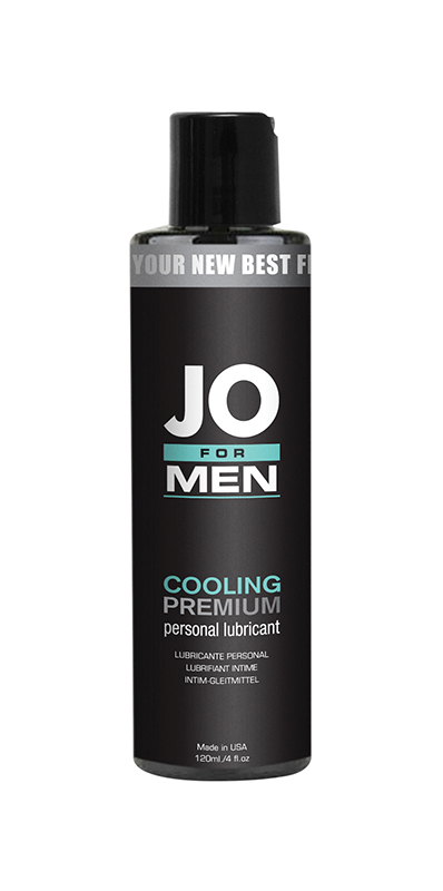 Купить Мужской охлаждающий силиконовый лубрикант JO for Men Premium Cooling - 120 мл. в Москве.