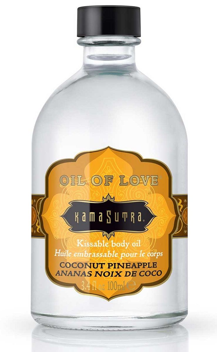 Купить Масло для тела Oil Of Love Coconut Pineapple с ароматом кокоса и ананаса - 100 мл. в Москве.