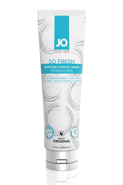 Купить Гигиенический крем для женщин JO SO FRESH MOISTURE CONTROL CREAM FOR HER - 120 мл. в Москве.