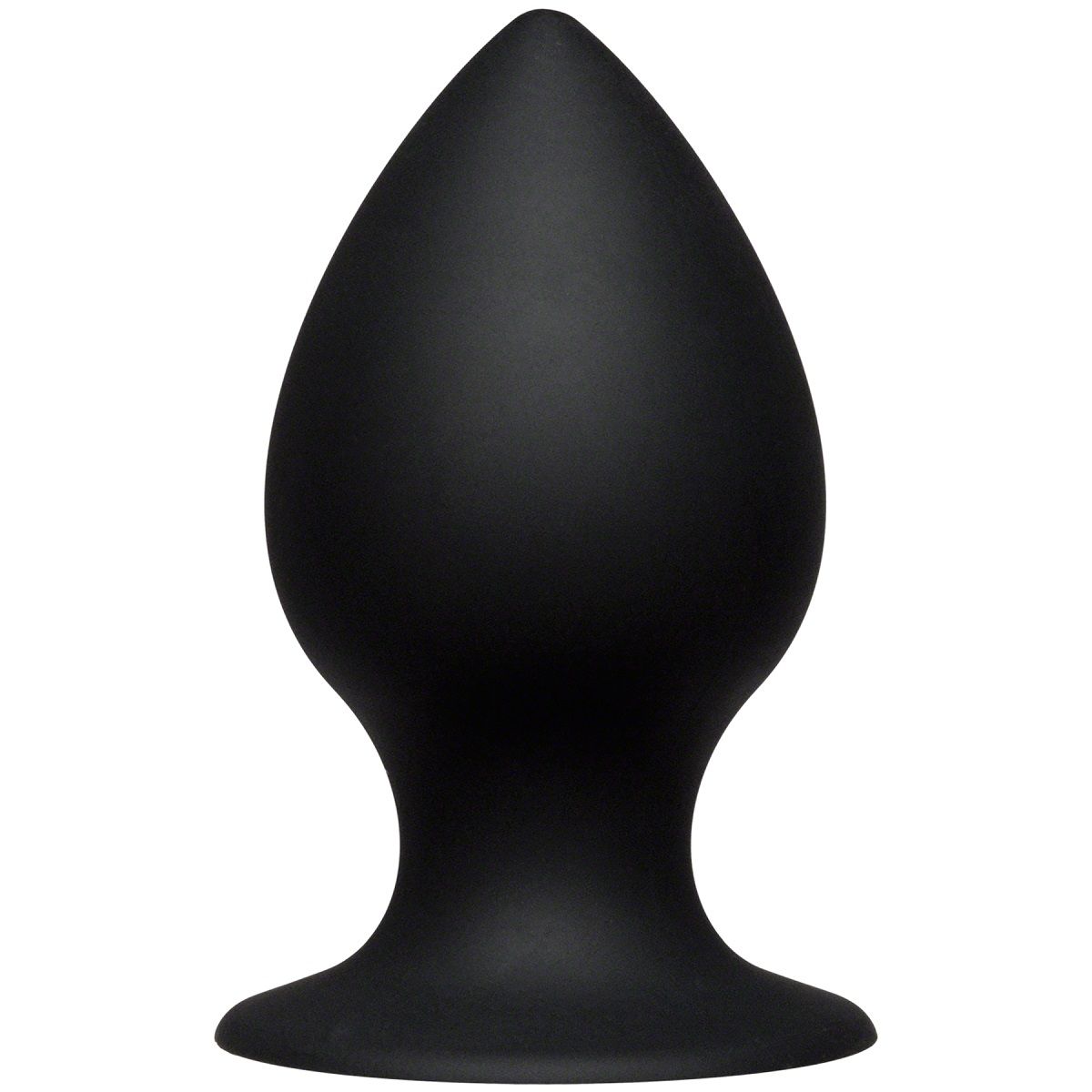 Купить Чёрная анальная пробка Kink Ace Silicone Plug 4  - 10,16 см. в Москве.