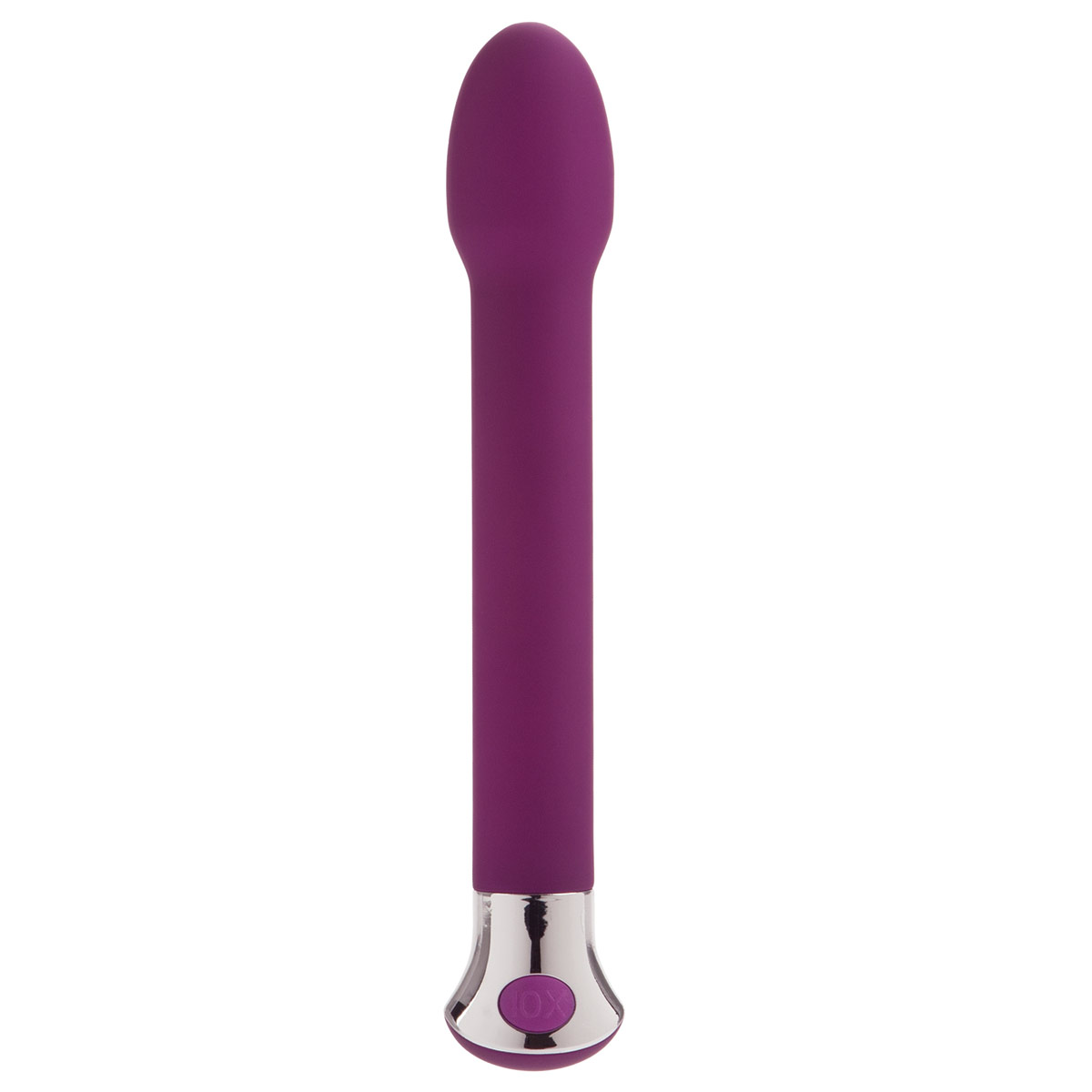Купить Фиолетовый вибратор Risqué® 10-Function Tulip - 17 см. в Москве.