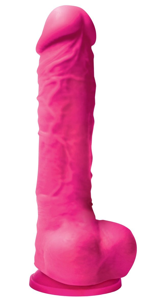 Купить Розовый фаллоимитатор Colours Pleasures 5  Dildo - 17,8 см. в Москве.